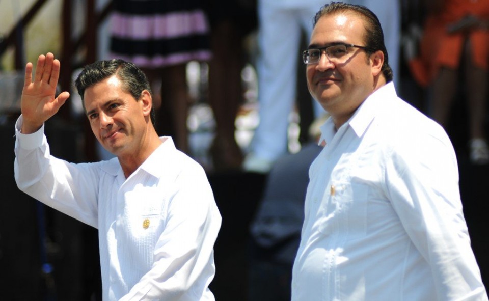 Enrique Peña Nieto y Javier Duarte